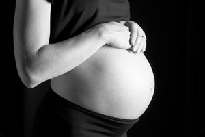 Pregnant belly